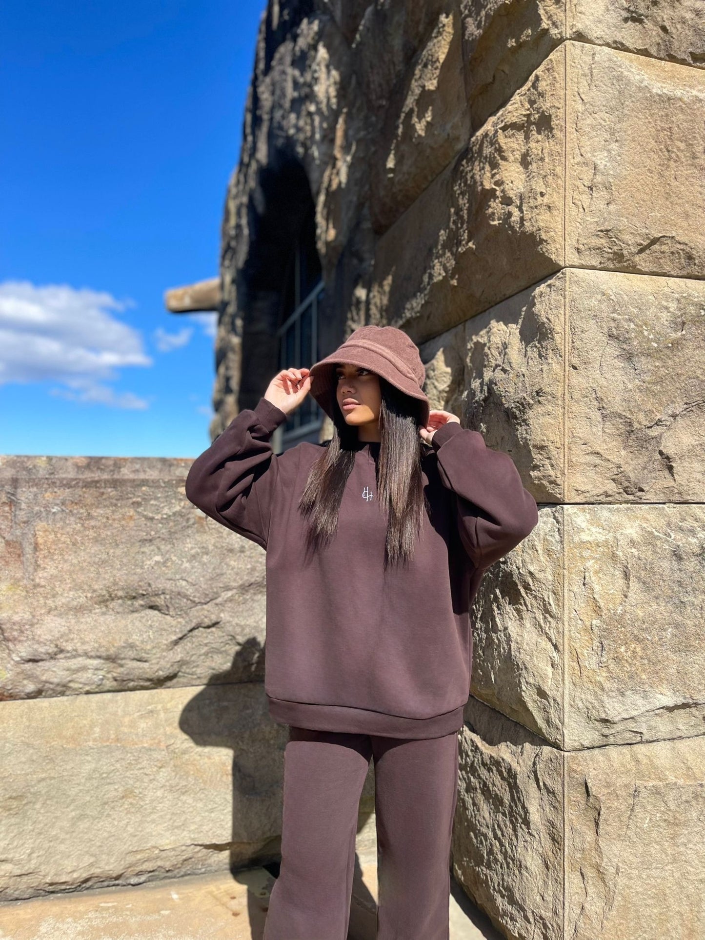 Heritage Crewneck Mocha Brown