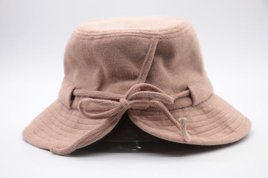 Heritage Fleece Bucket Hat Blush