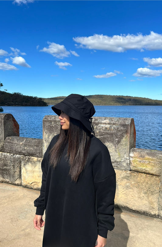 Heritage Jumper Dress Midnight Black