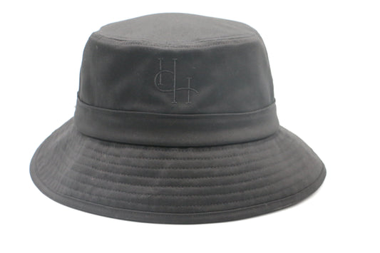 Heritage Cotton Bucket Hat Black