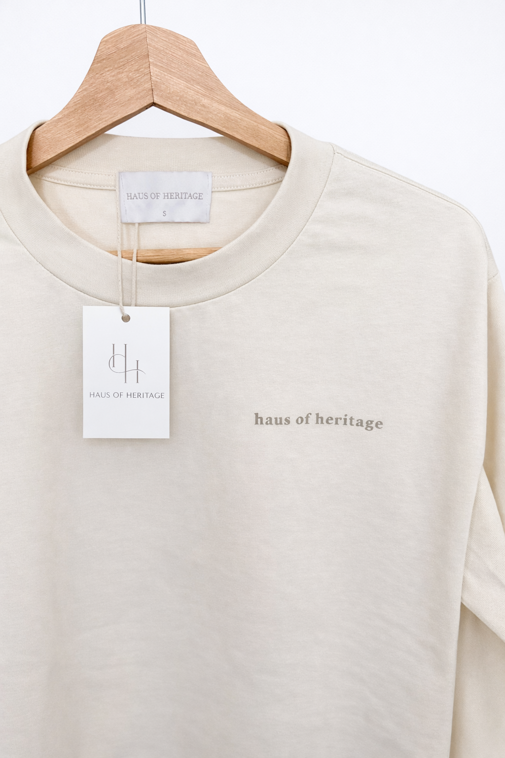 Heritage Heavyweight Long Sleeve - Bone