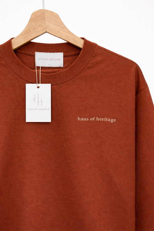 Heritage Heavyweight Long Sleeve - Terracotta